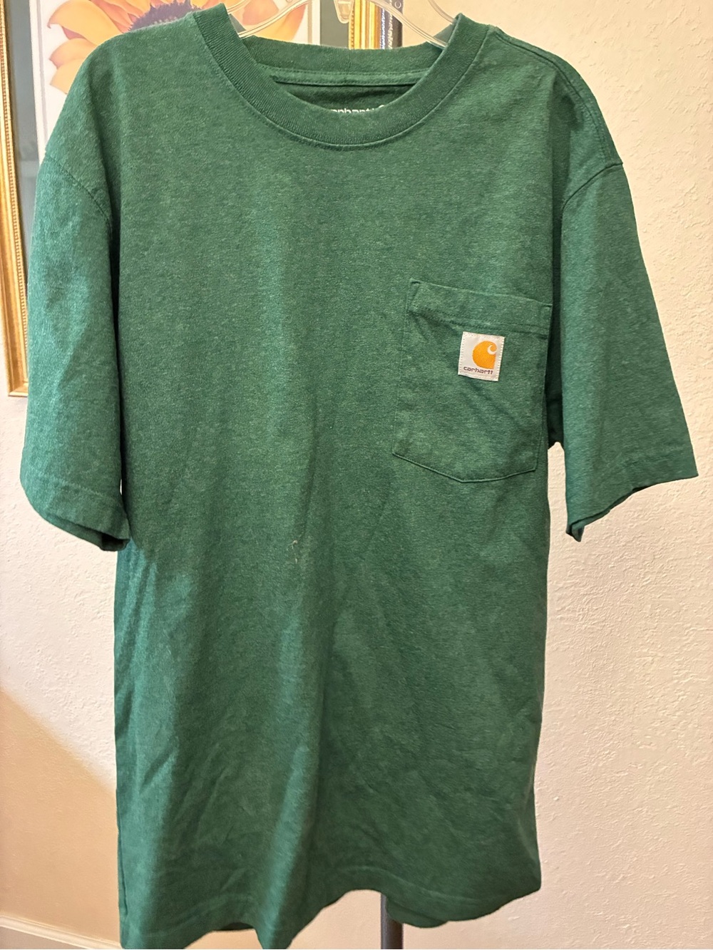 Carhartt Men’s Green Pocket Tee